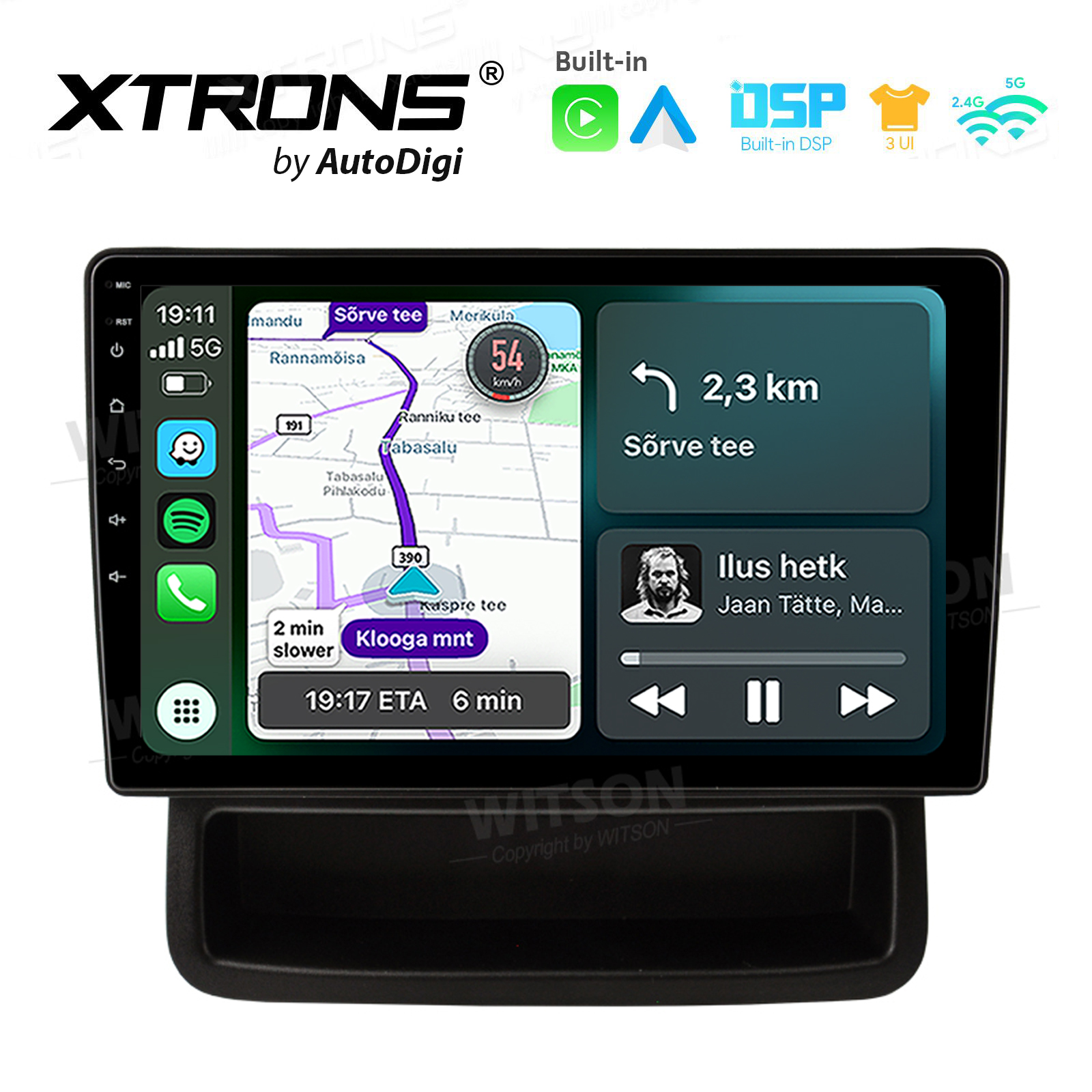 XTRONS XTR9994 Mudelikohane android multimeediakeskus gps naviraadio